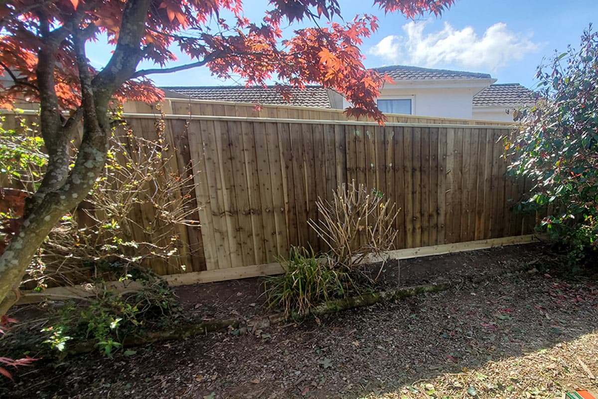 Fencing services in Plymouth by Timberline